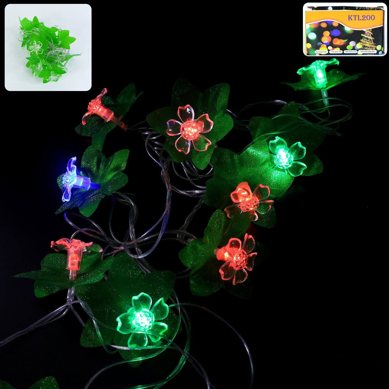 Leaf & Flower LED Decorative String Light Leaf & Flower LED Decorative String Light